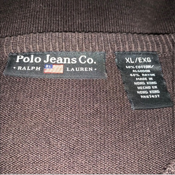 POLO Jeans Co. Argyle Cardigan - Picture 4 of 6